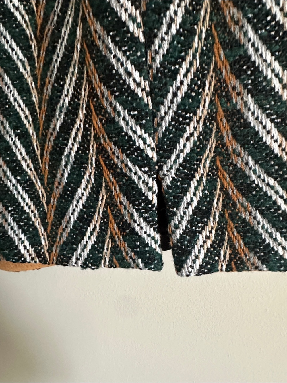 NWT Chevron tweed mini skirt - Picture 8 of 9